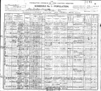 1900 United States Federal Census 
New Britian Dist 205 Hartford Connecticut