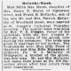 Wedding Announcement 
Hartford Courant
Hartford, Connecticut
03 Oct 1920, Sun  •  Page 18
Edith Mae Marsh and Frank E McCarthy
